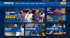 Desktop Screenshot of betshop.com